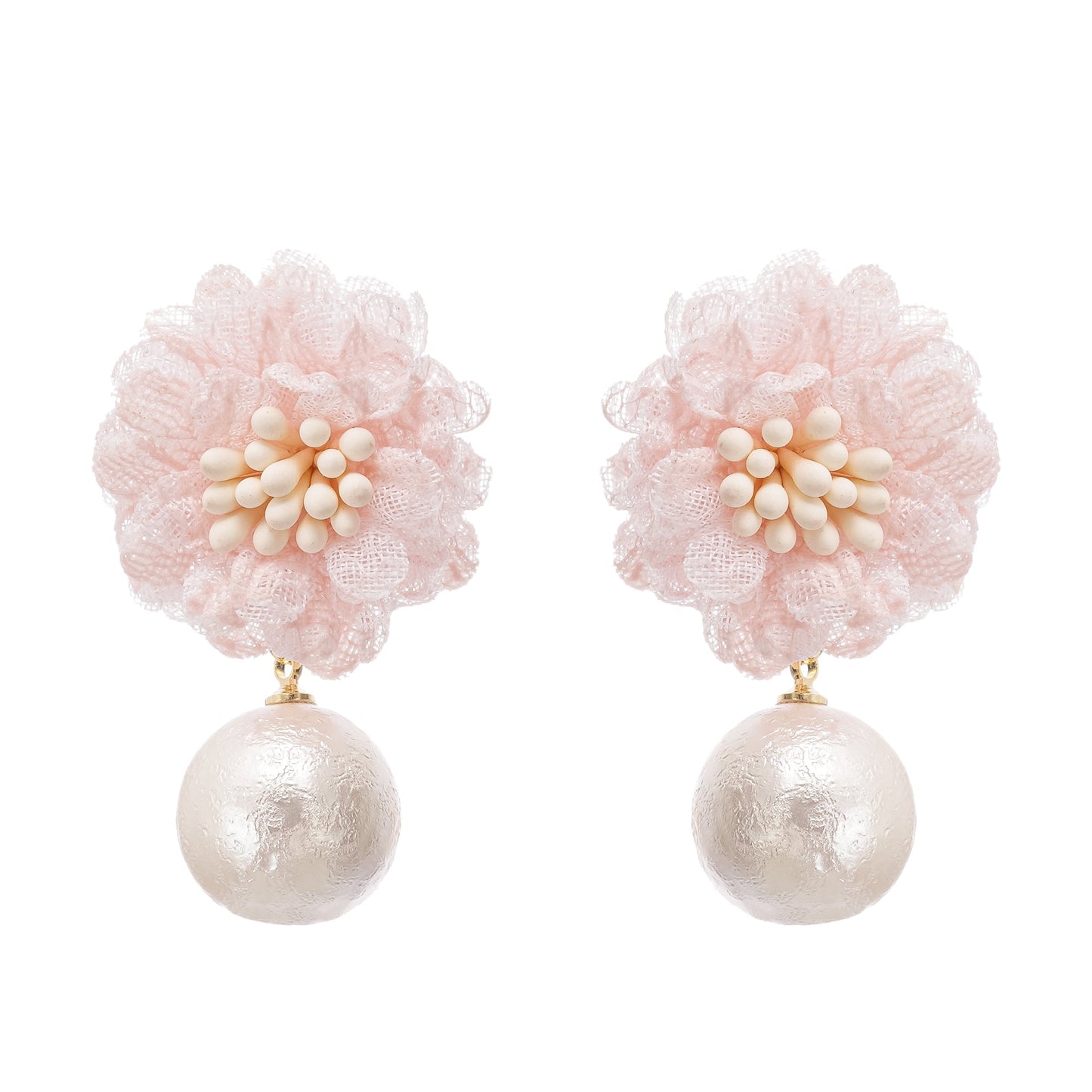 Capriana floral motif drop earrings