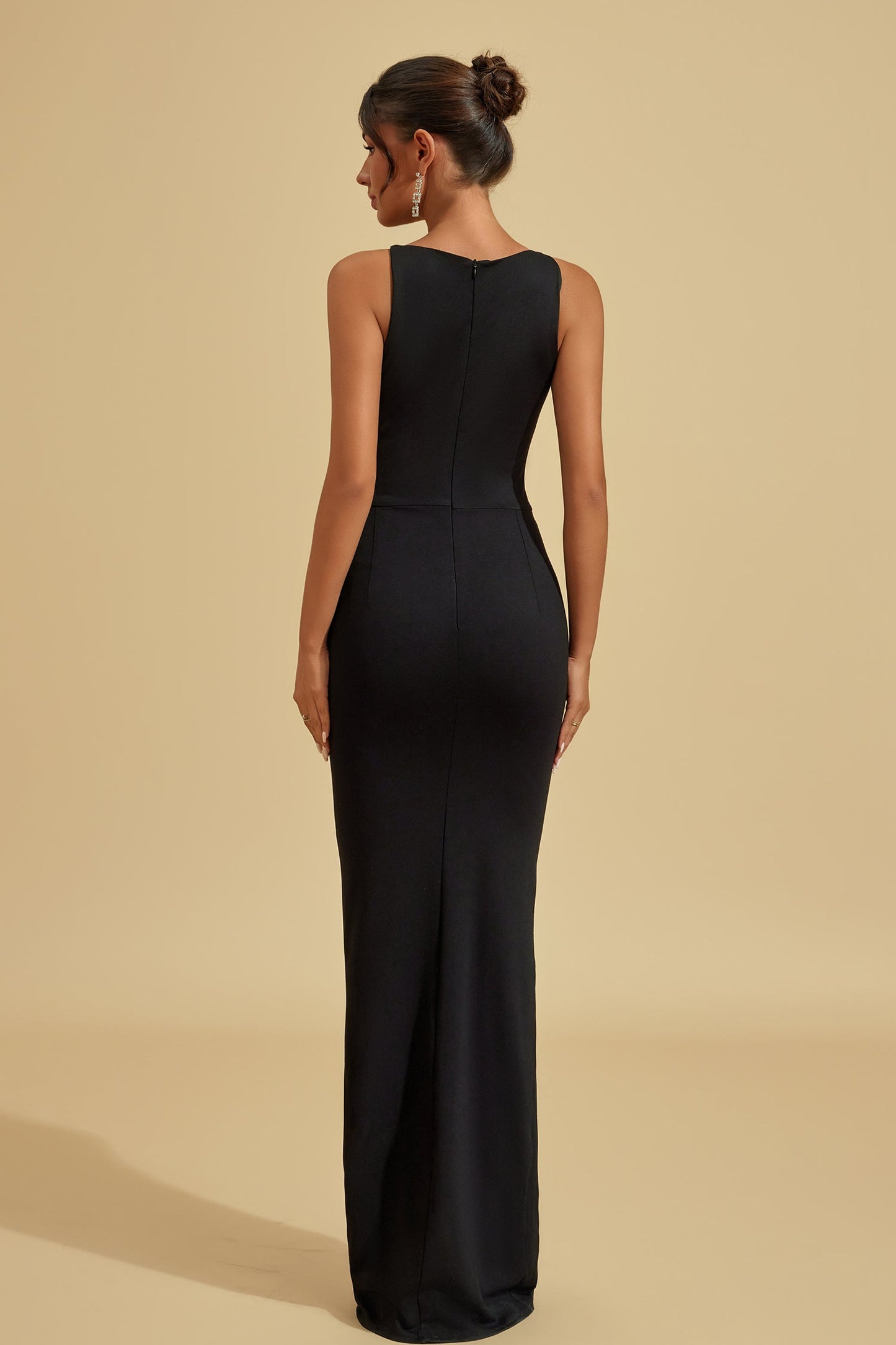 Caroline Jewel Cutout Maxi Dress