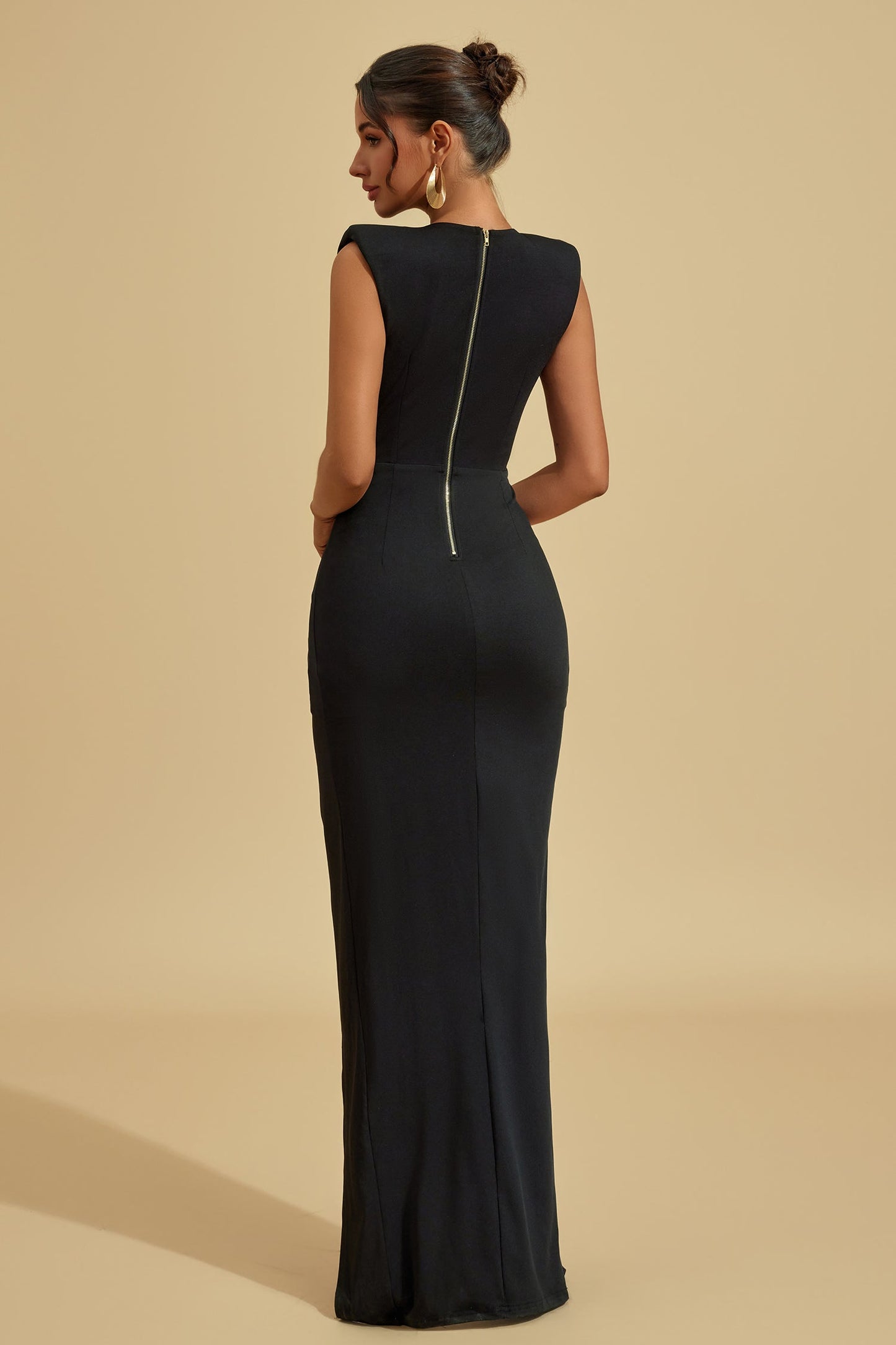 Christelle Regal Slit Maxi Dress