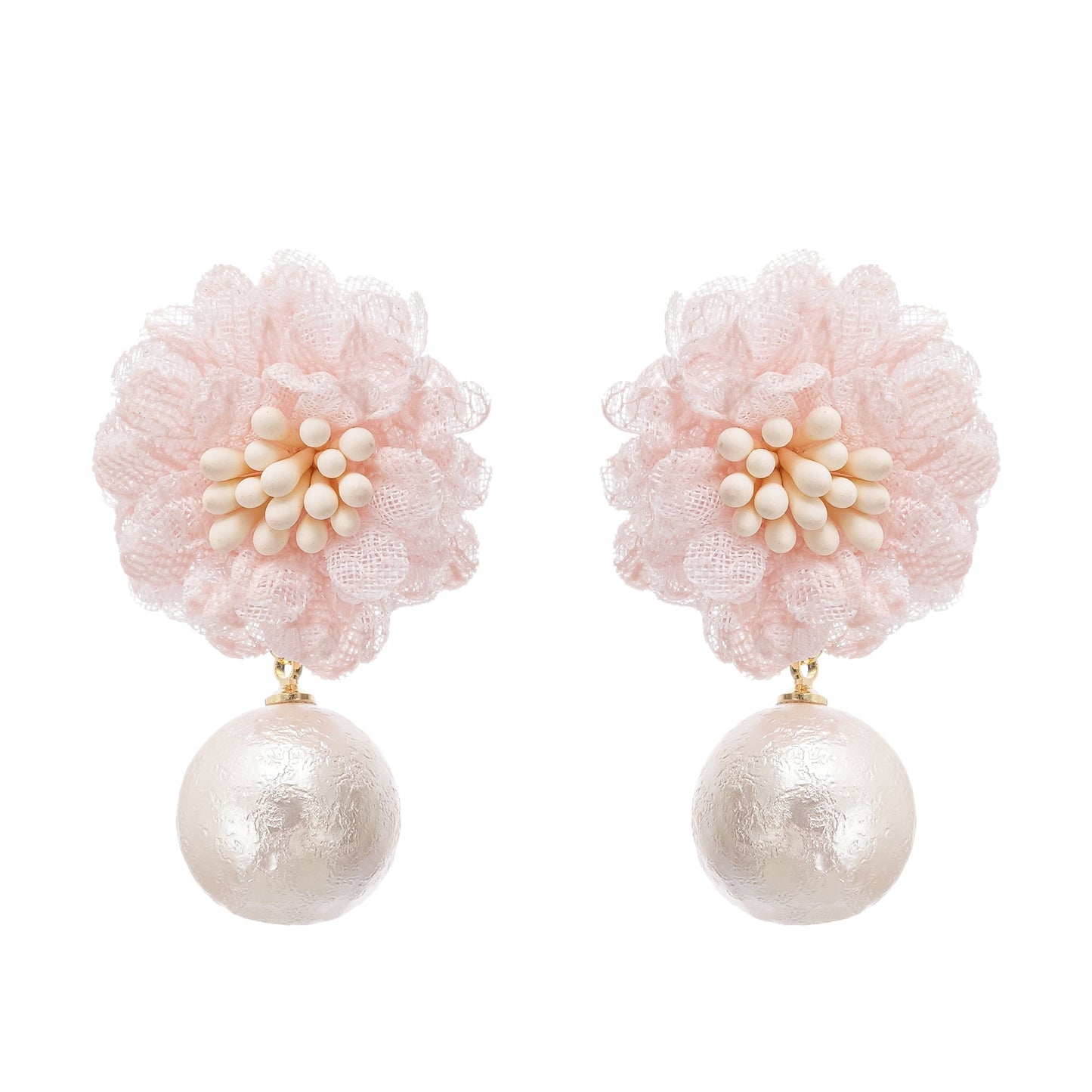 Capriana floral motif drop earrings