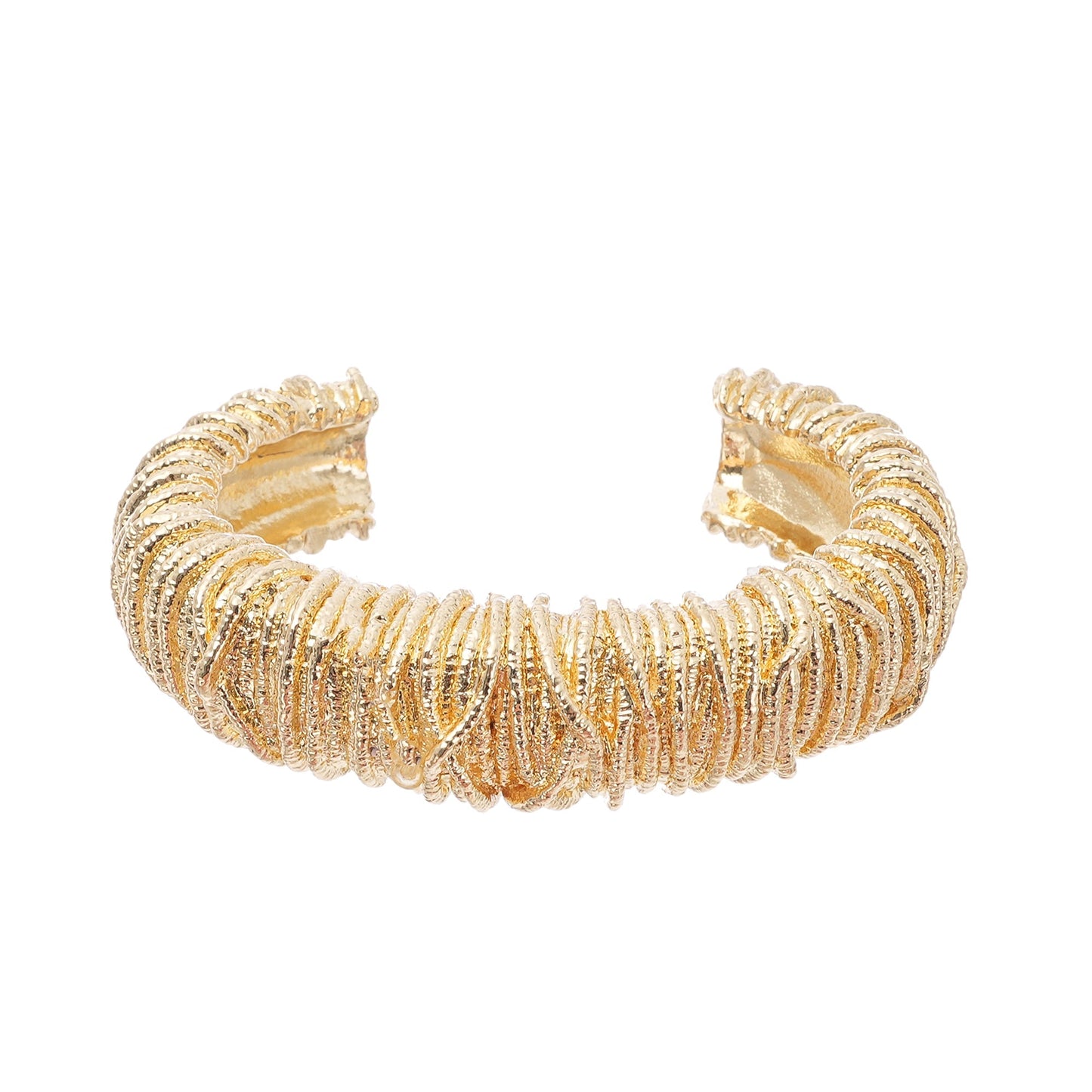 Juliette gold textured-design bracelet