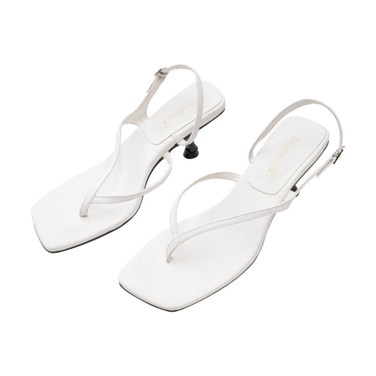 Catriona thong leather sandals