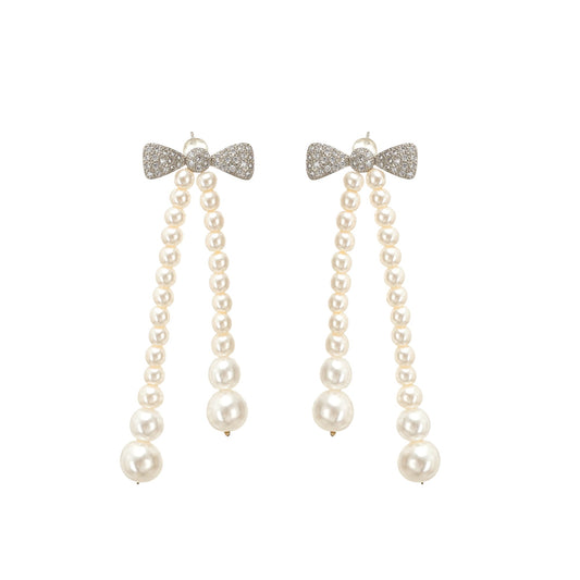 lodie pearl-embellished stud earrings