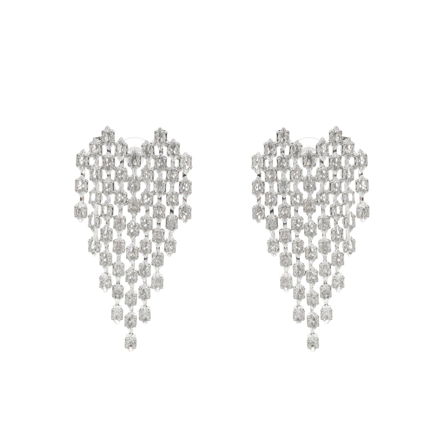 Marie crystal drop earrings