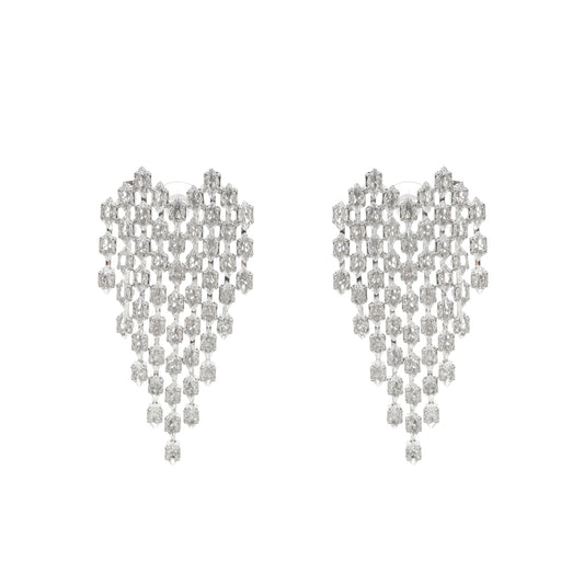 Marie crystal drop earrings