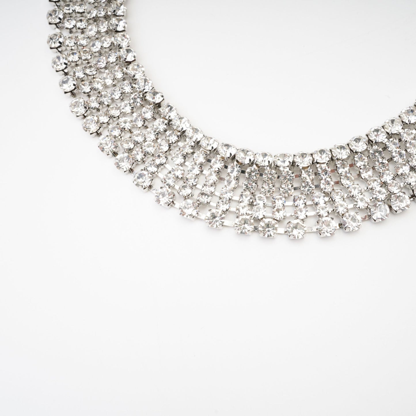 Thas crystal-embellished layered necklace