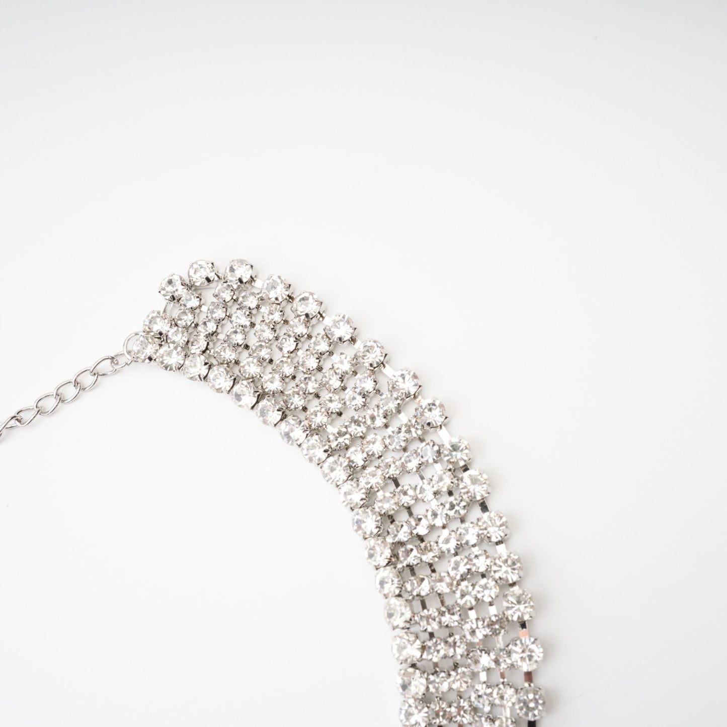 Thas crystal-embellished layered necklace